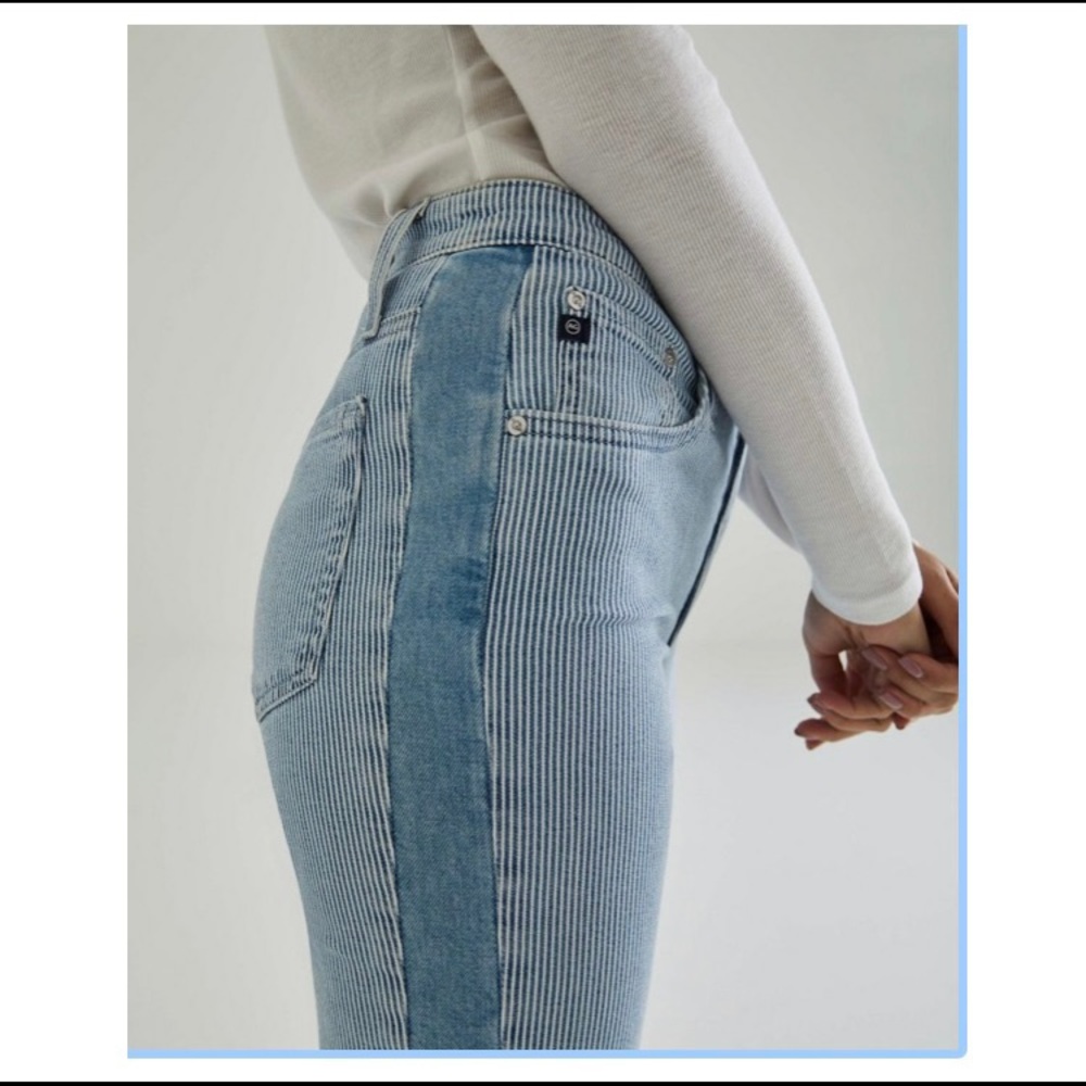 NWT AG Isabelle Side Panel Jeans (Size 28)